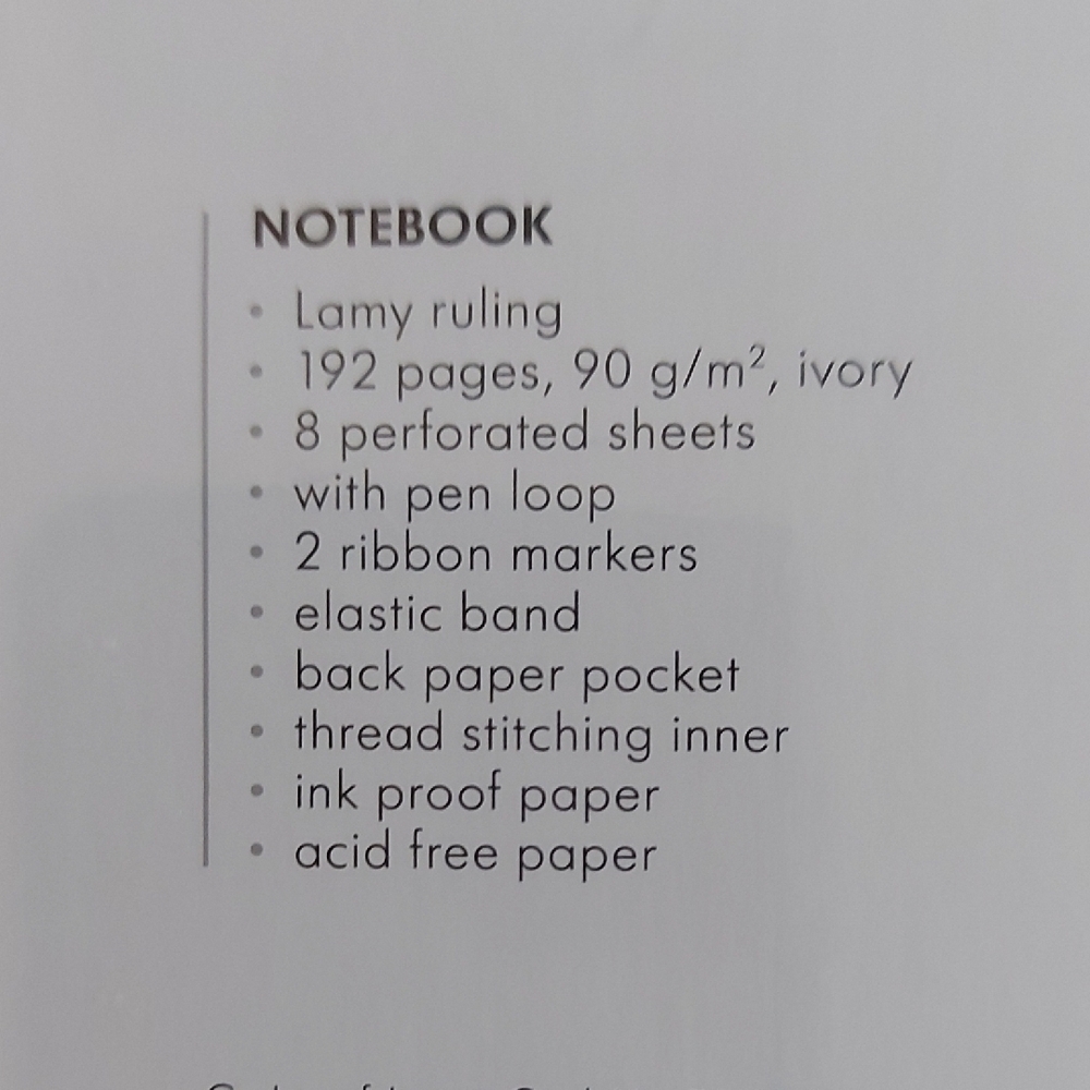Silver Lamy Journal - Picture 4 of 4